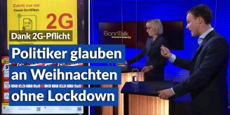 Dank 2G-Pflicht - Politiker glauben an Weihnachten ohne Lockdown