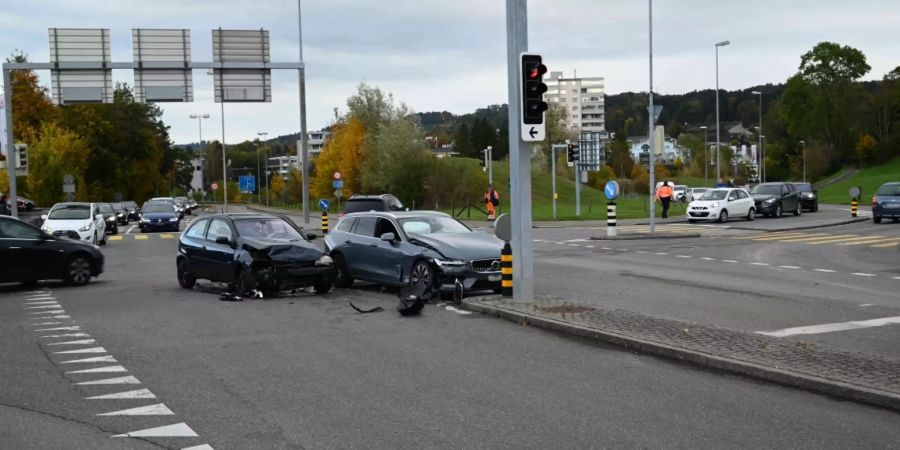 Unfall an der Kreuzung