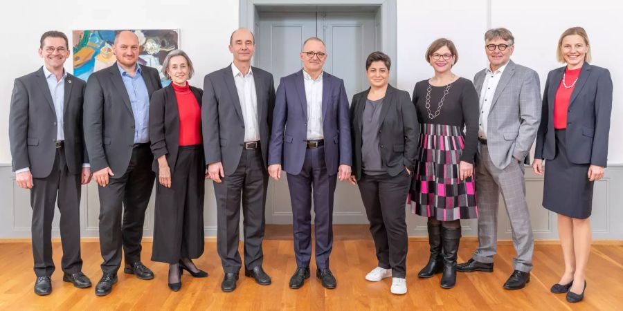 So präsentiert sich der Aarauer Stadtrat ab 2022.