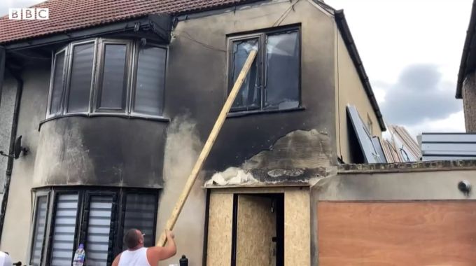 Das Haus ist nicht mehr bewohnbar. tiktok