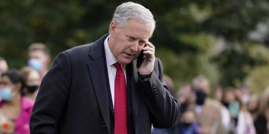 Mark Meadows arbeitete zu Trump-Zeiten als Stabschef im Weissen Haus. Foto: Patrick Semansky/AP/dpa