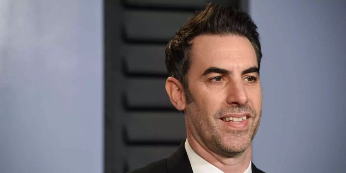 Sacha Baron Cohen an der Vanity Fair Oscar Party. Sacha Baron Cohen