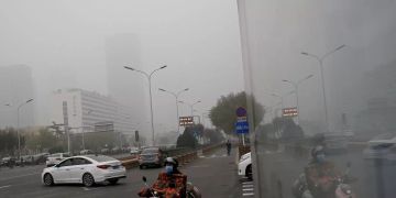 Smog peking china