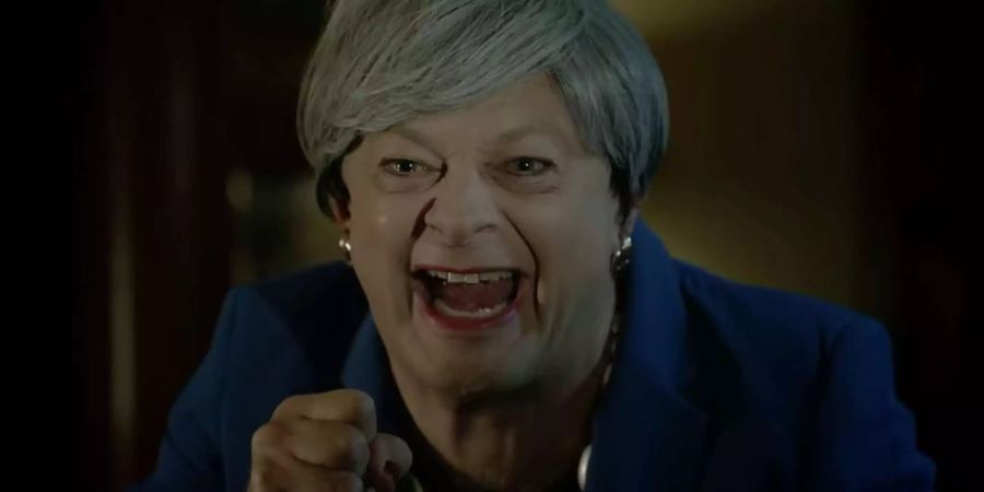 So wird Theresa May als Gollum parodiert.