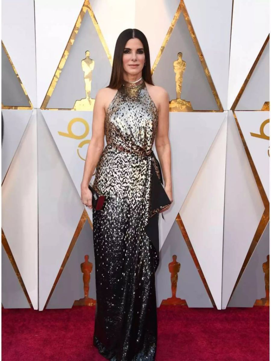 Traum in Gold: Hollywood-Darling Sandra Bullock.