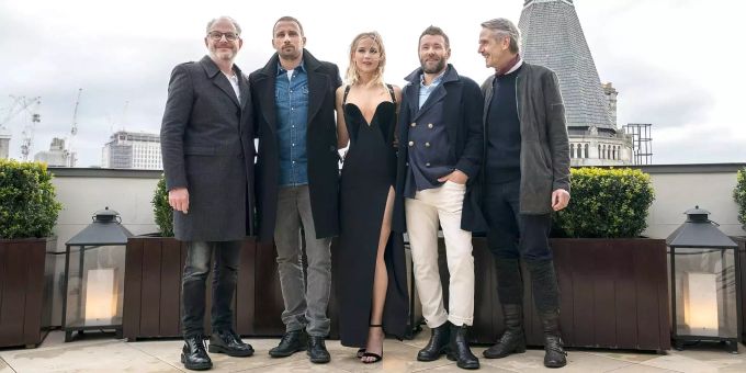 Jennifer Lawrende an der Première von Red Sparrow in London Jennifer Lawrende an der Première von Red Sparrow in London