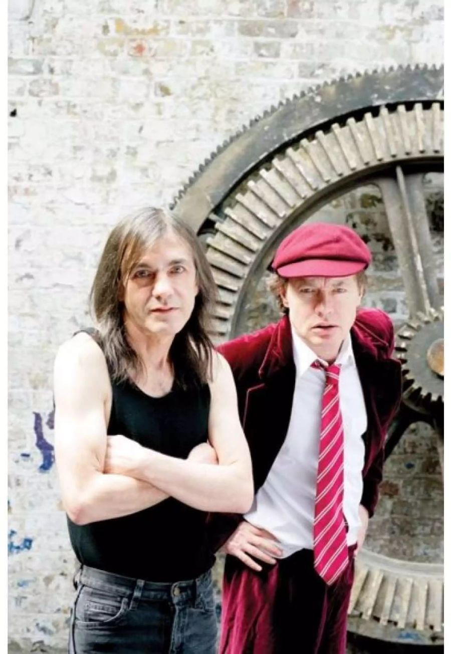 Die Brüder Malcolm (l.) und Angus Young.