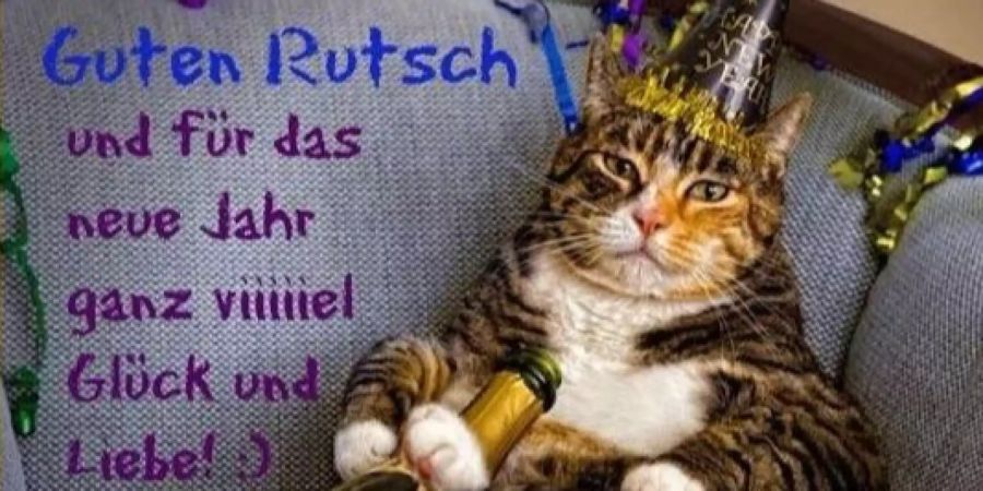 Über Neujahr werden gerne Silvestergrüsse verschickt. Manche kreativ und lustig, andere schaurig und bedenklich.