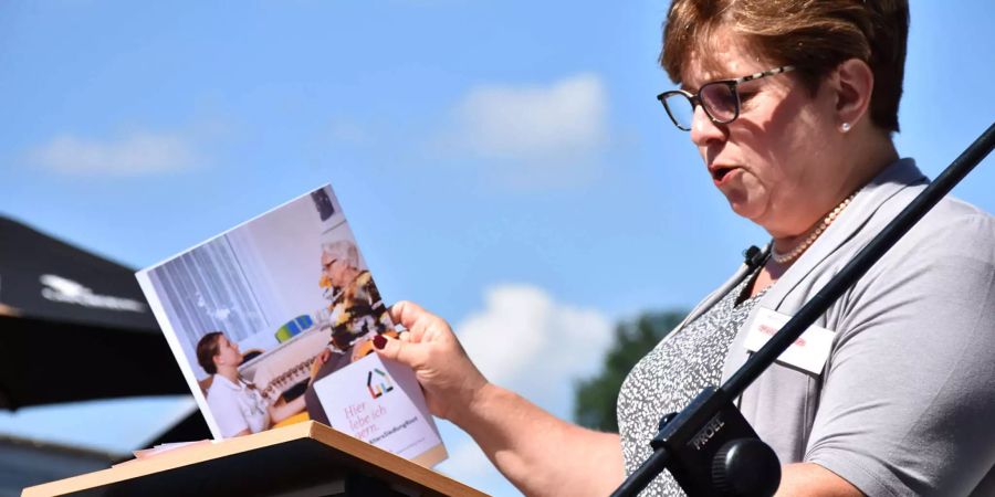 Margrit Künzler, Stiftungsratspräsidentin der Alterssiedlung