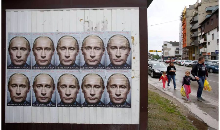 Putin inszeniert sich gerne in der Bevölkerung.