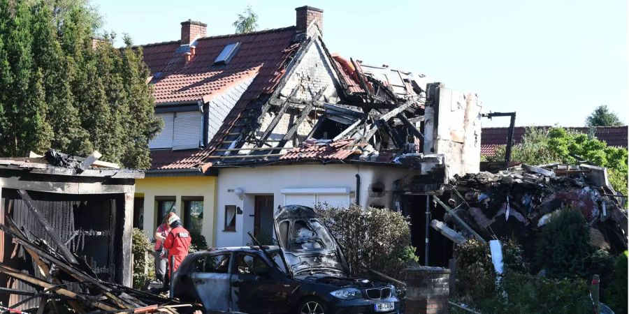 Die grossflächige Explosion wurde von der 41-jährigen Mutter absichtlich verursacht.