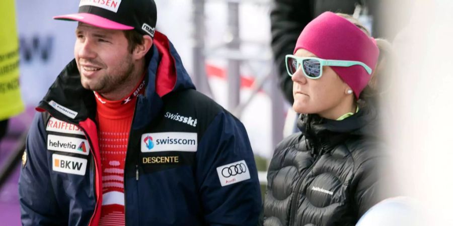 Beat Feuz und seine Partnerin Katrin Triendl sind Eltern geworden.