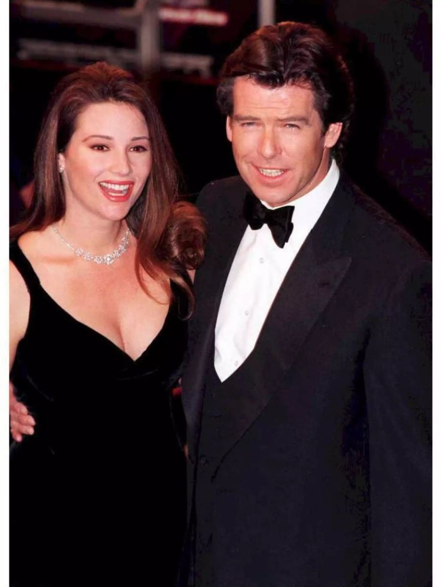 Brosnan und seine Keely 1997.