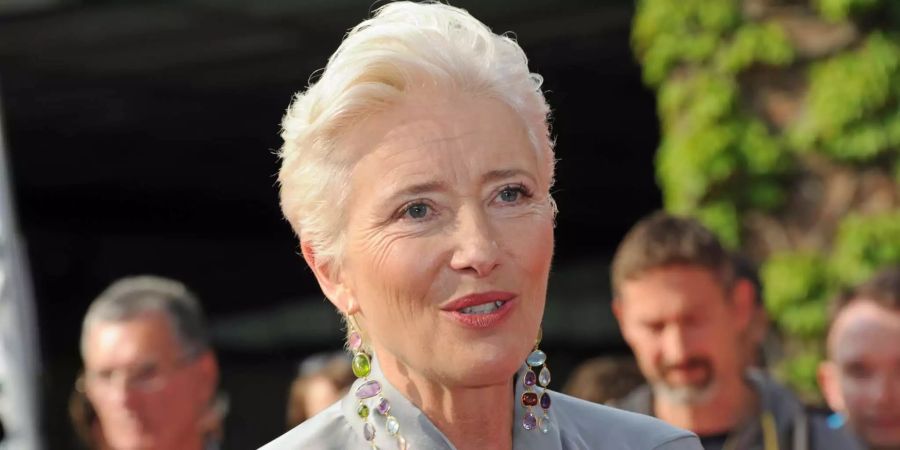 Die britische Schauspielerin und Drehbuchautorin Emma Thompson.