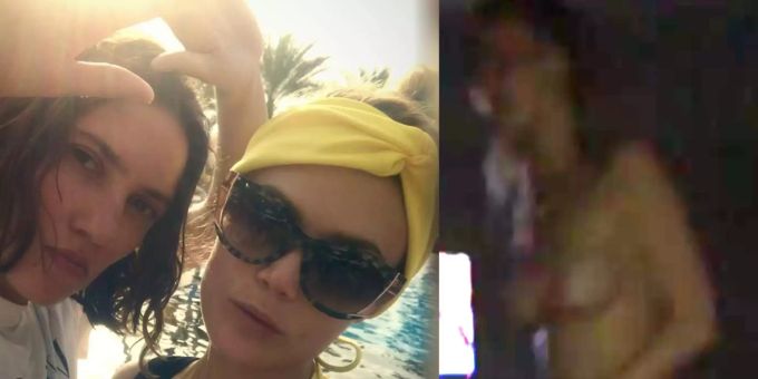 Hotel-Video - Tamy Glauser stellt nackte Domi Rinderknecht ins Netz