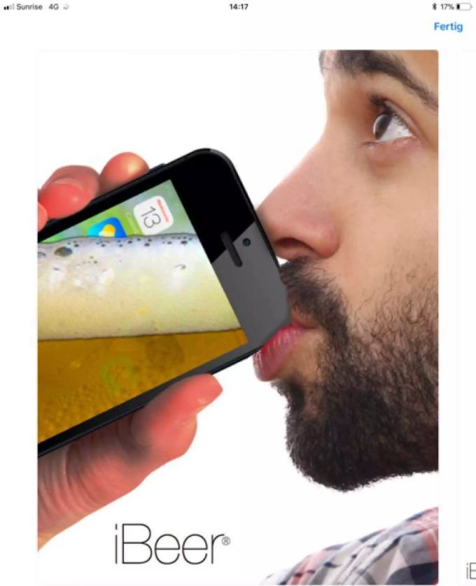 iPhone und iPad waren eine Revolution. Auf «iBeer» hat hingegen niemand gewartet. iPhone und iPad waren eine Revolution. Auf «iBeer» hat hingegen niemand gewartet.