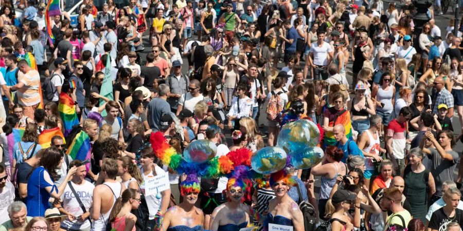 Die Organisatoren des CSD erwarten Hunderttausende Besucher.