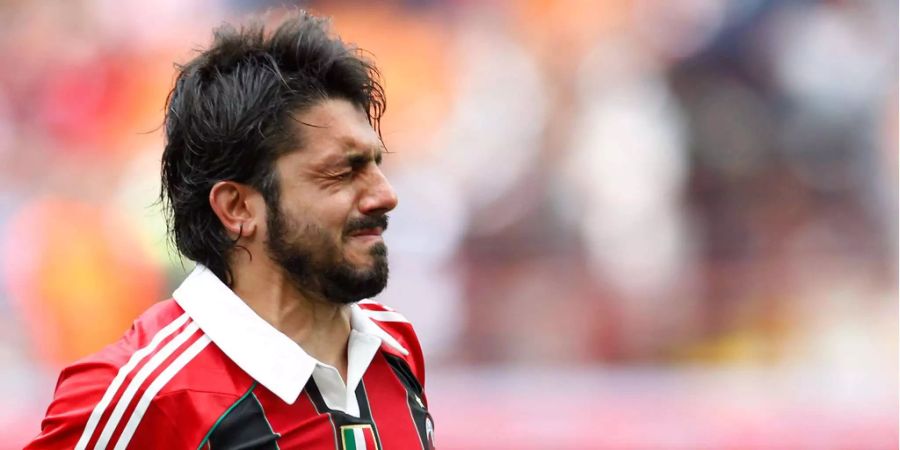 Gattuso spielte 13 Jahre für AC Milan.