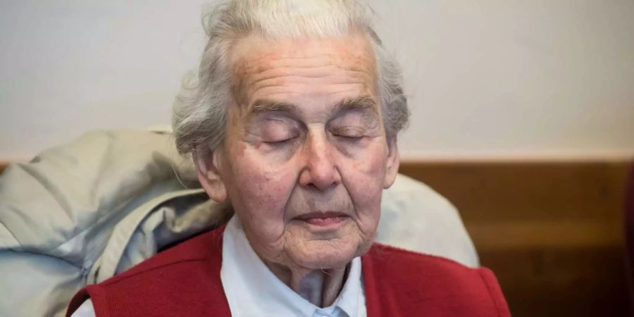 Die 89-jährige Ursula Haverbeck ist wegen Volksverhetzung verurteilt worden.