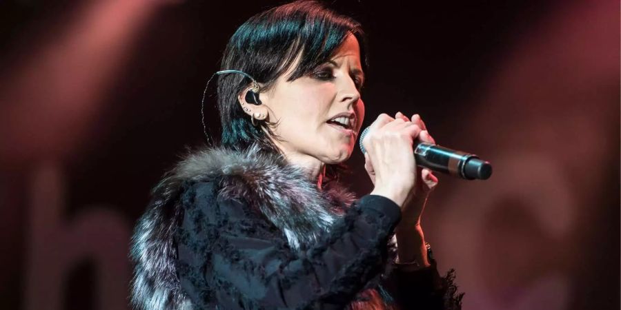 Dolores O'Riordan bei einem Auftritt in Polen.