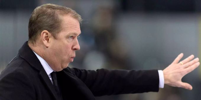 Lugano-Coach Greg Ireland. Lugano-Coach Greg Ireland.