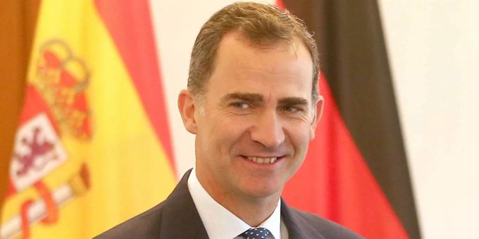 König Felipe VI. hält seine alljährliche Weihnachtsrede. König Felipe VI. hält seine alljährliche Weihnachtsrede.