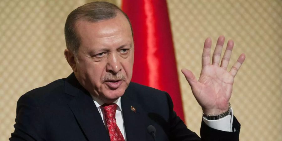 Recep Tayyip Erdogan warnt vor einer weiteren Eskalation des Syrienkonflikts.