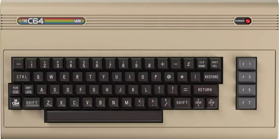 Eine Neuauflage des kultigen C64 gibt es ab Ende März.