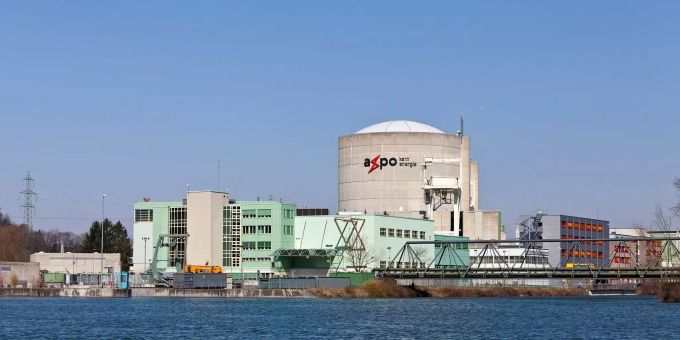 Das AKW Beznau. Das AKW Beznau.