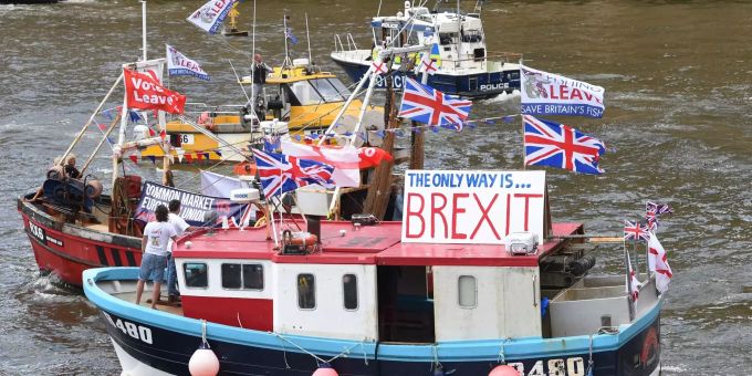 Britische Fischer sprechen sich für den Brexit aus. (Archivbild) Britisch Fischer EU Brexit