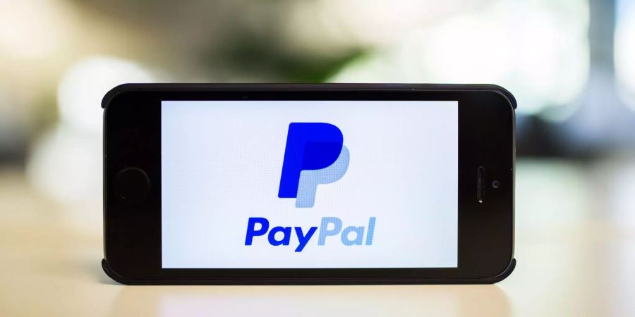 PayPal auf dem Smartphone