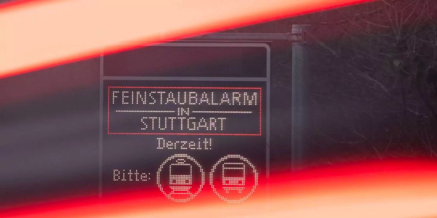 Feinstaubalarm in Stuttgart