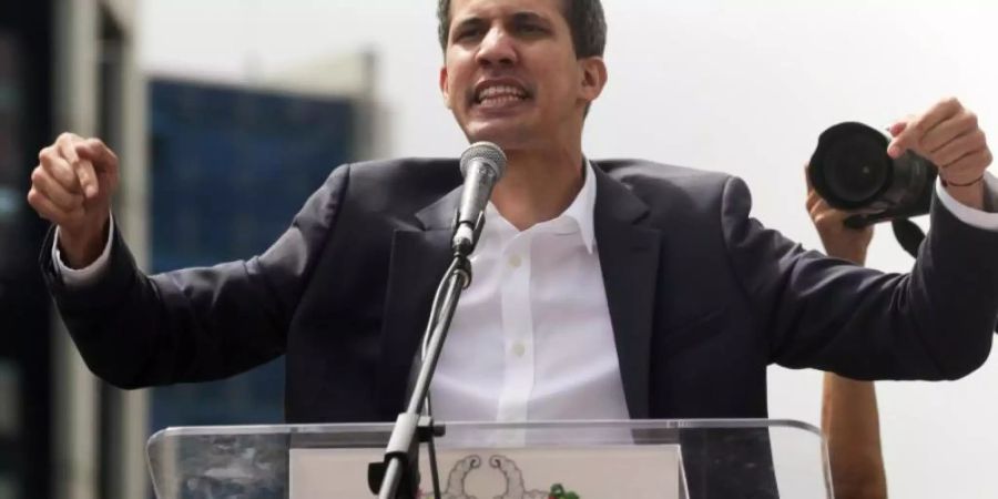 Juan Guaidó hat sich selbst zum Interims-Präsidenten von Venezuela erklärt. Foto: Foto: Boris Vergara