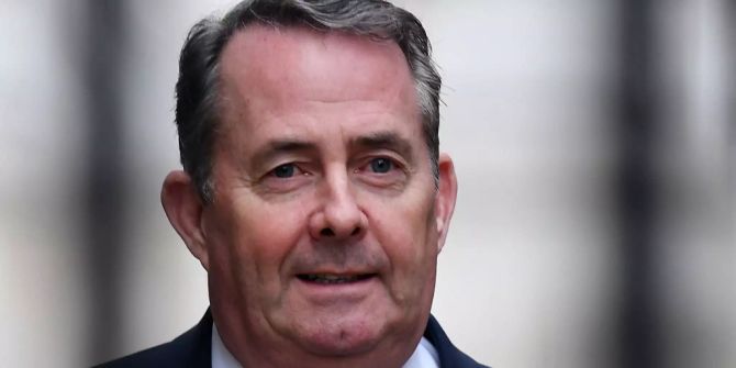 Der britische Handelsminister Liam Fox.