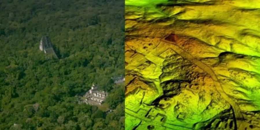 Wissenschaftler entdecken mehr als 60'000 Maya-Ruinen.