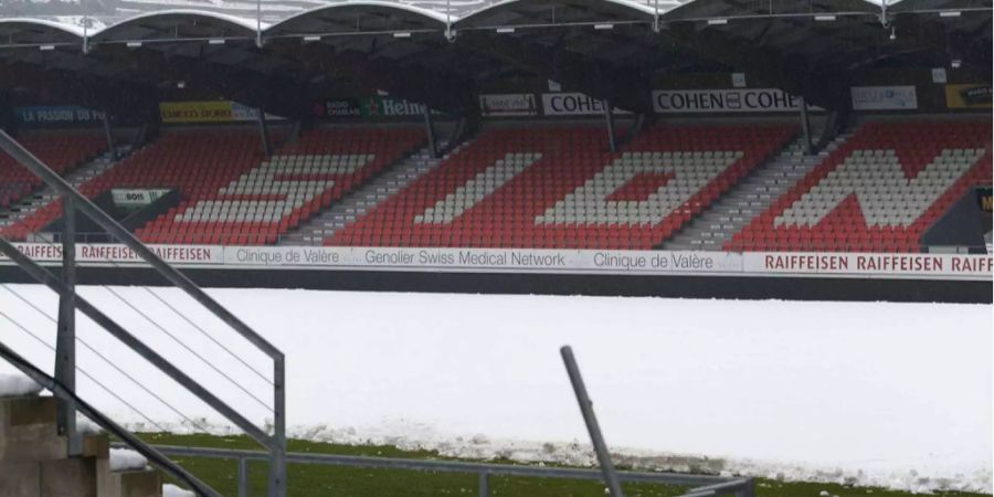 Die Partie im Tourbillon kann voraussichtlich trotz Schnee stattfinden.