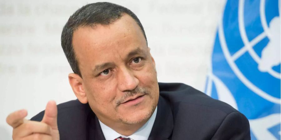 Ismail Ould Cheikh Ahmed Ende 2015 in Bern.