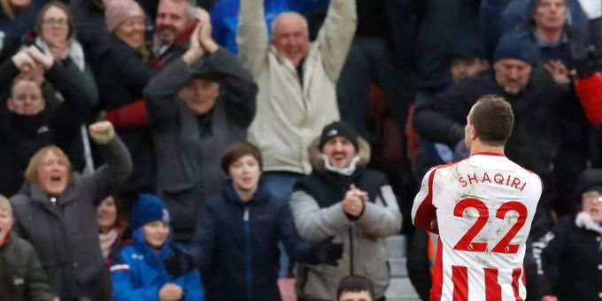 Xherdan Shaqiri will Stoke City den Rücken kehren. Xherdan Shaqiri will Stoke City den Rücken kehren.