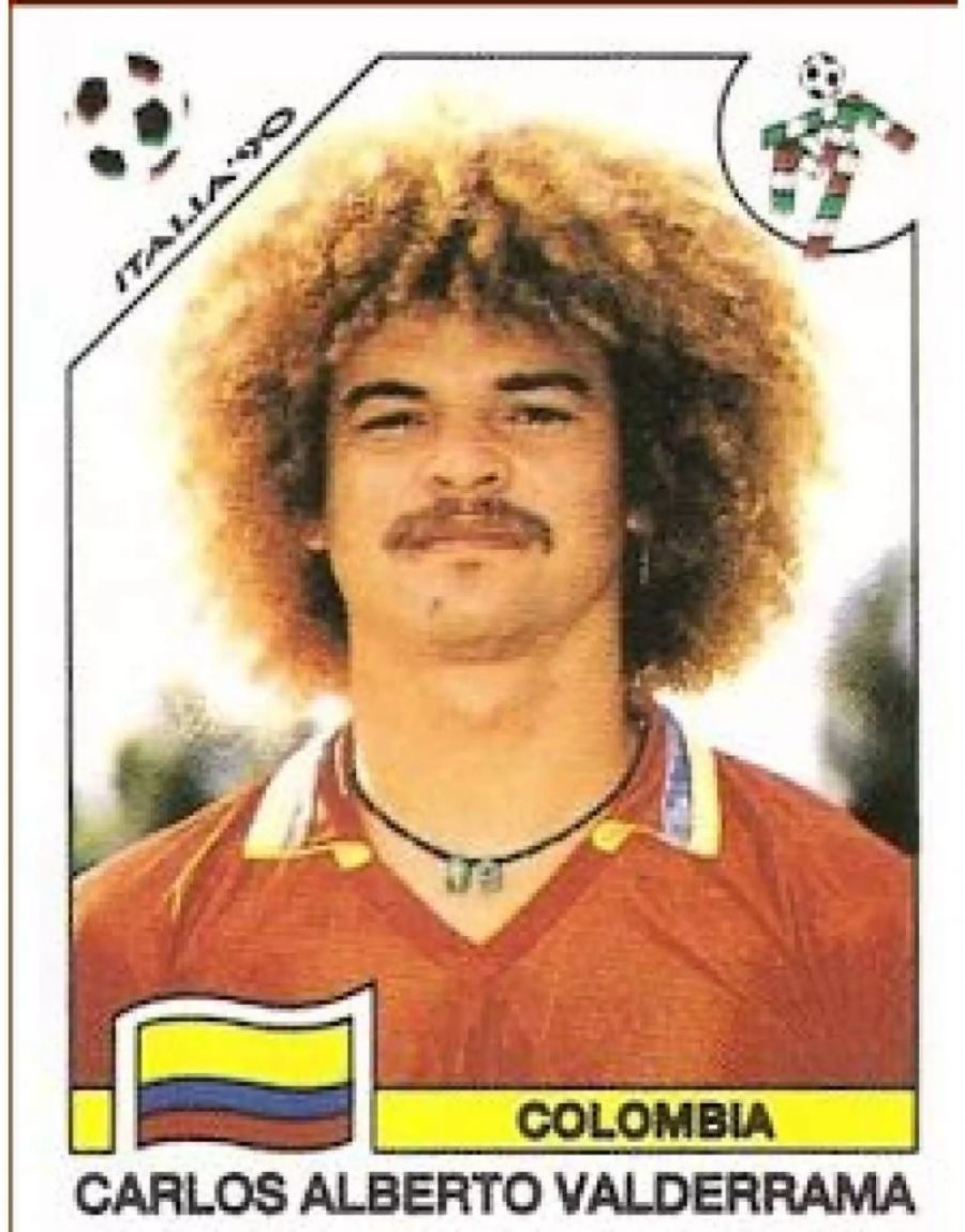 Italien 1990: Carlos Valderrama