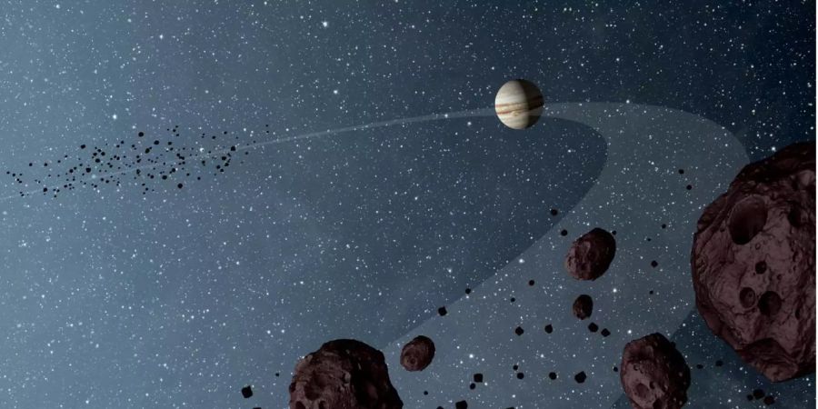 Der entdeckte Asteroid kreist in entgegengesetzter Richtung zu fast allen anderen Himmelsobjekten unseres Systems.