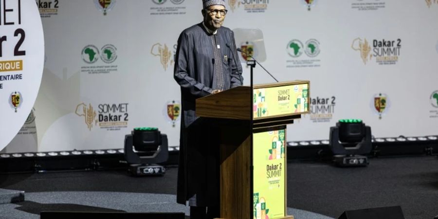 Der derzeitige Präsident Nigerias, Muhammadu Buhari