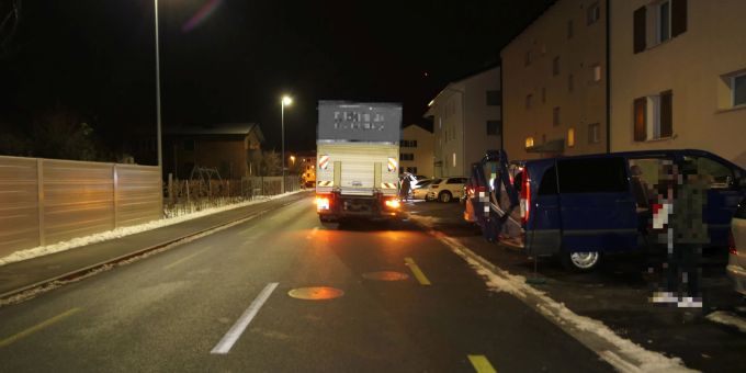 Verkehrsunfall mit Sachschaden in Niederurnen Verkehrsunfall mit Sachschaden in Niederurnen