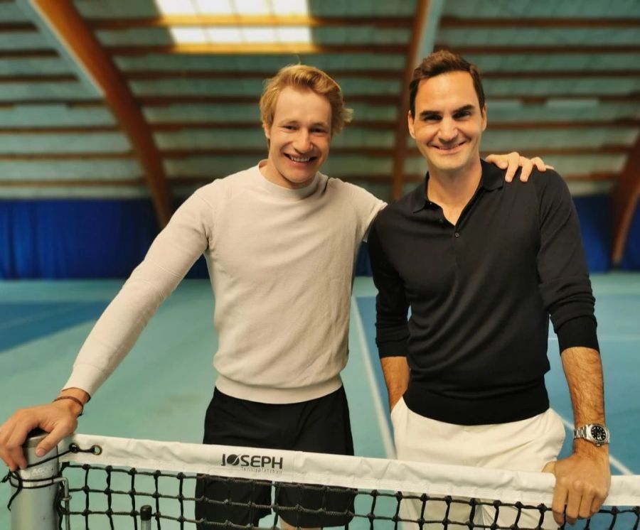 Marco Odermatt Roger Federer