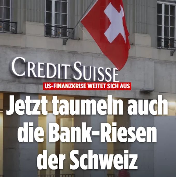 Credit Suisse: «Jetzt Taumeln Auch Die Bank-Riesen Der Schweiz» | Nau.ch