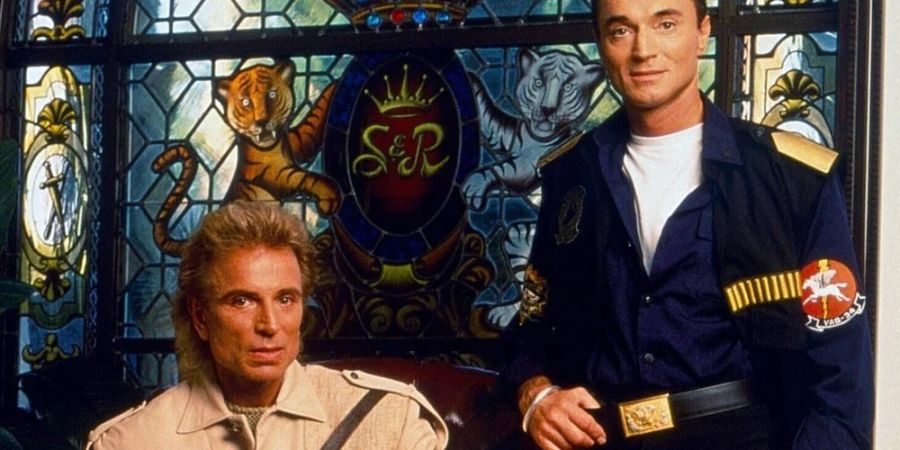 Die deutschen Magier Siegfried (l.) und Roy (r.) waren in Las Vegas absolute Superstars.