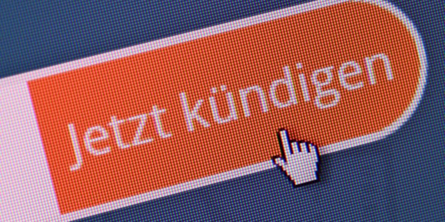 Es kann so einfach sein: Unternehmen, bei denen man online Verträge abschliessen kann, müssen seit Juli 2022 im Kundenbereich auch einen Button zum einfachen Kündigen anbieten.