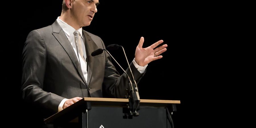 «Wir huldigen heute Abend, wie jedes Jahr am FIFF, der Liebe zum Kino», sagte Bundespräsident und Kulturminister Alain Berset anlässlich der Eröffnungszeremonie der 37. Ausgabe des Freiburger Filmfestivals. (Archivbild)