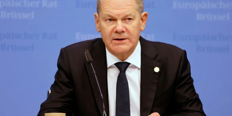 Kanzler Scholz