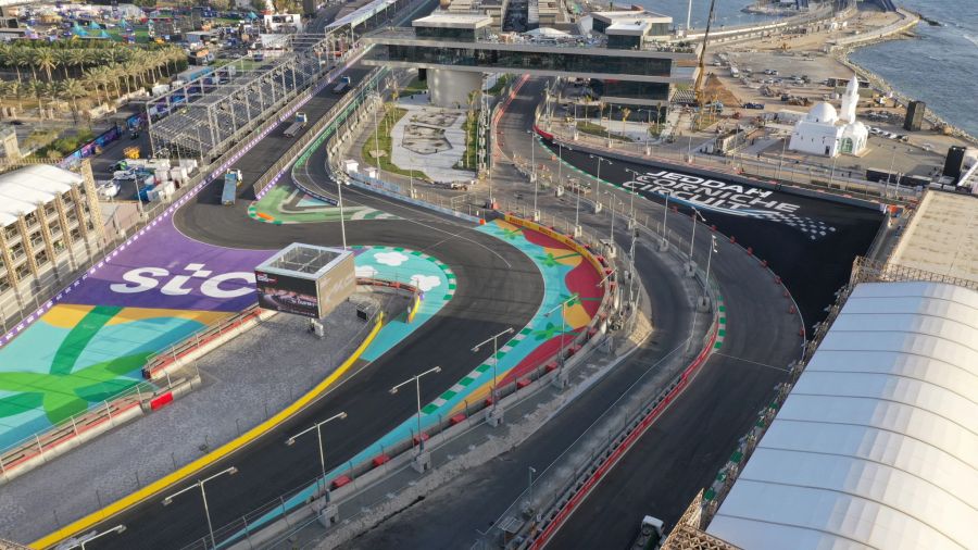Jeddah Formel 1 Geobrugg