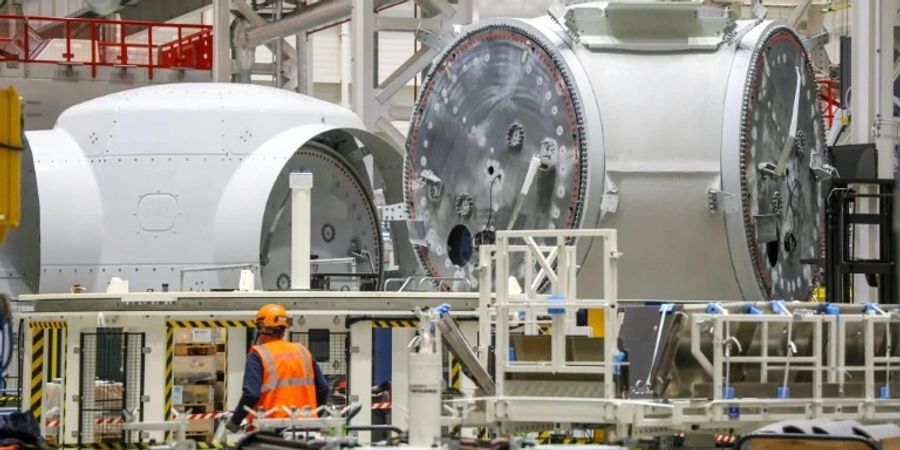 Siemens-Fabrik für Windkraftanlagen in Cuxhaven